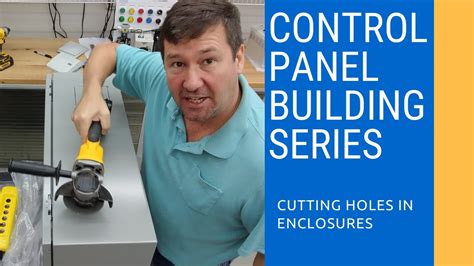 best way holes in electrical enclosure|Cutting holes in a panel .